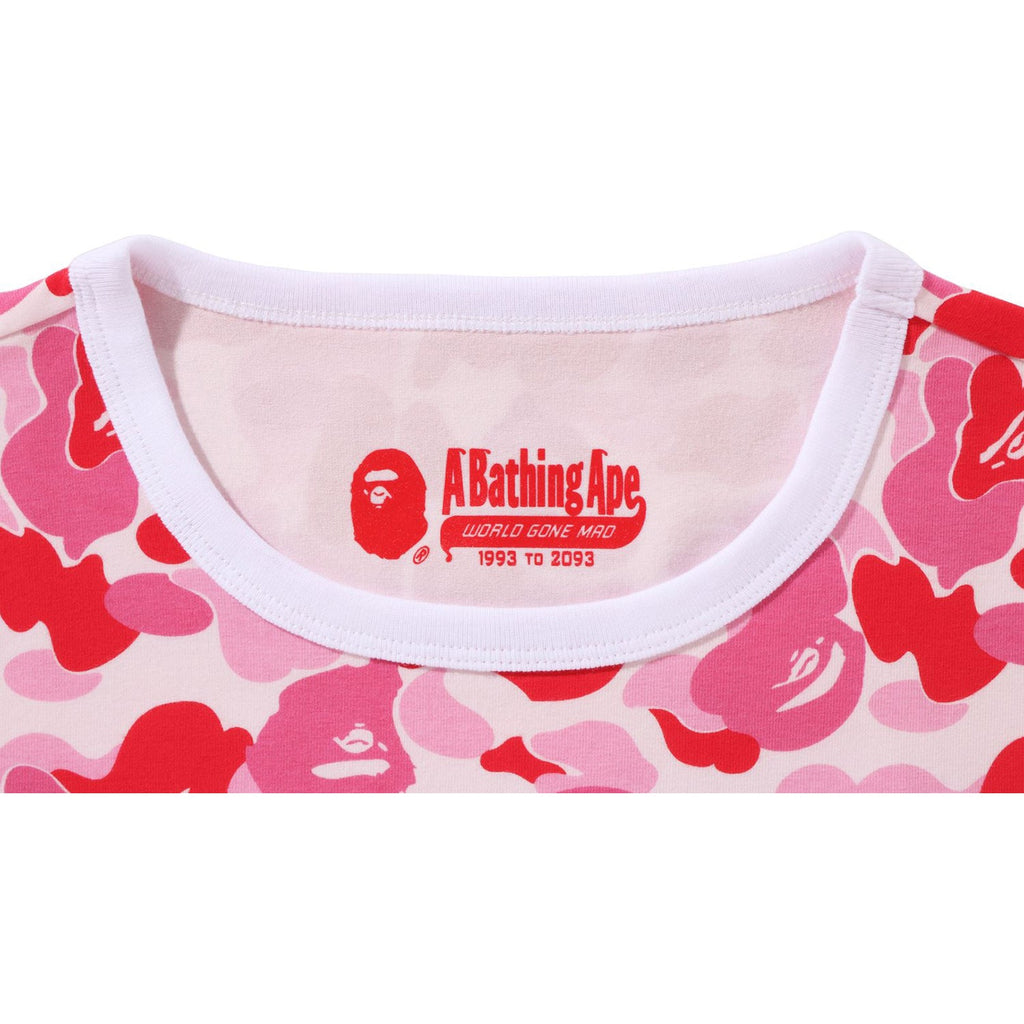 ONE POINT ABC CAMO TRIM TEE LADIES