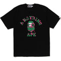 GRAFFITI PATTERN COLLEGE TEE MENS