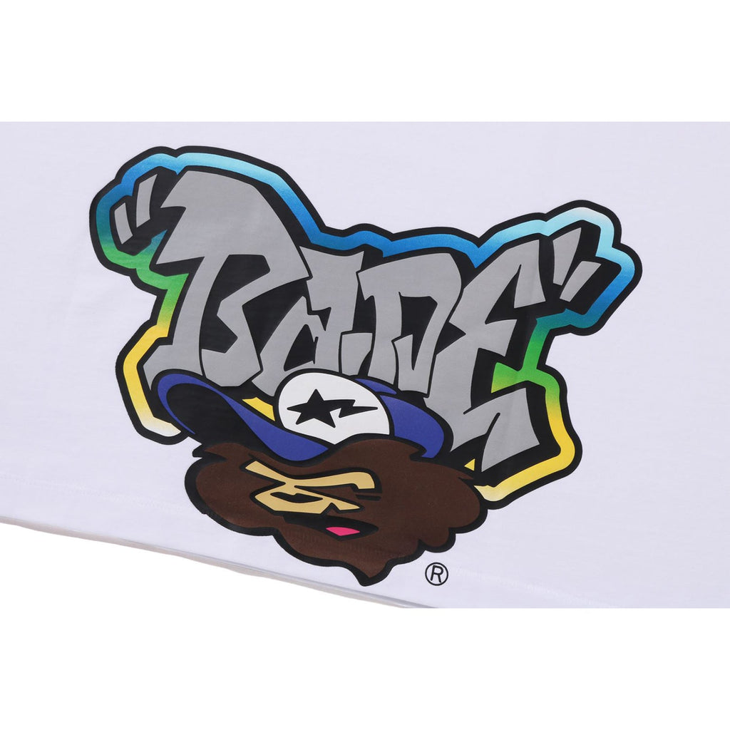 GRAFFITI BRUSH APPLIQUE TEE MENS