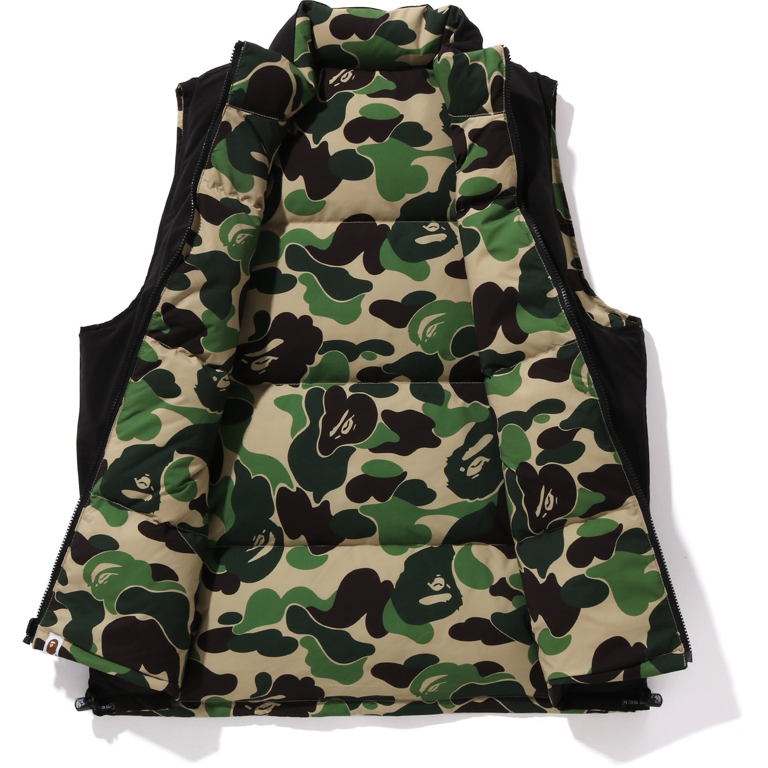 ABC CAMO REVERSIBLE DOWN VEST MENS