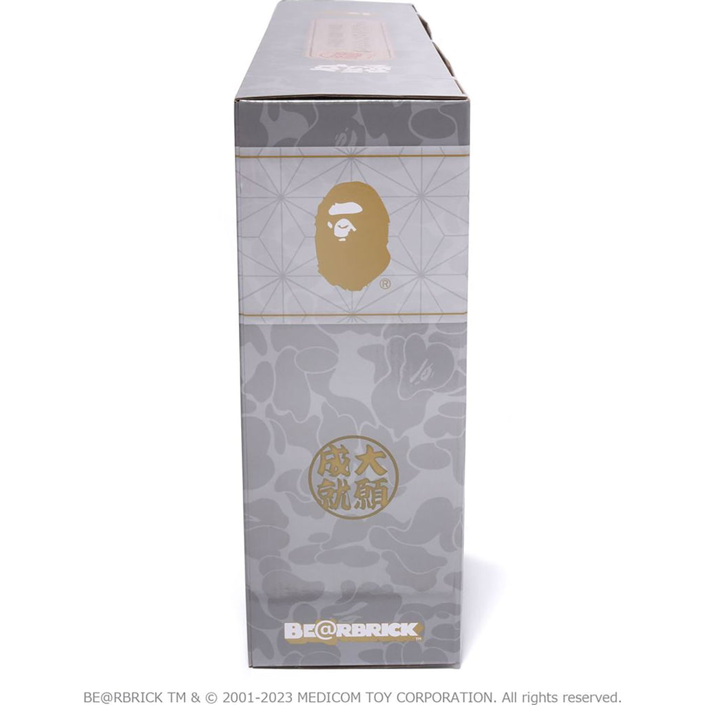 NEW YEAR BE@RBRICK MANEKINEKO SHISHIMAI DARUMA 100% & 400%