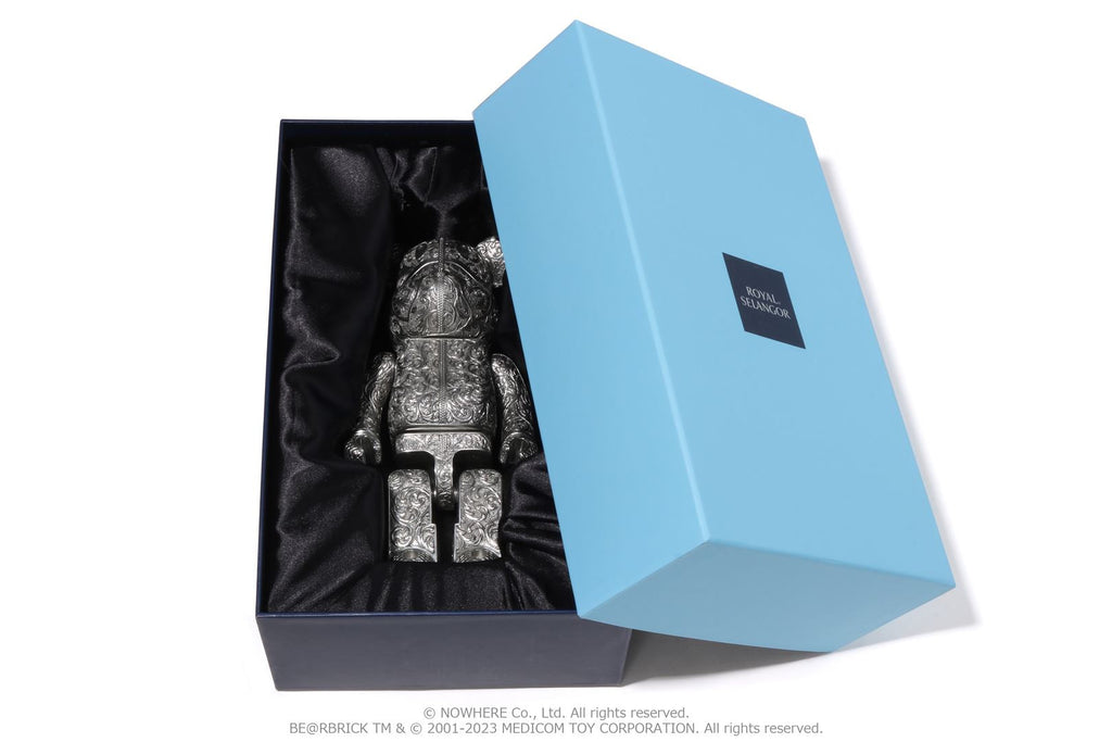 BAPE X ROYAL SELANGOR SHARK BE@RBRICK 400%