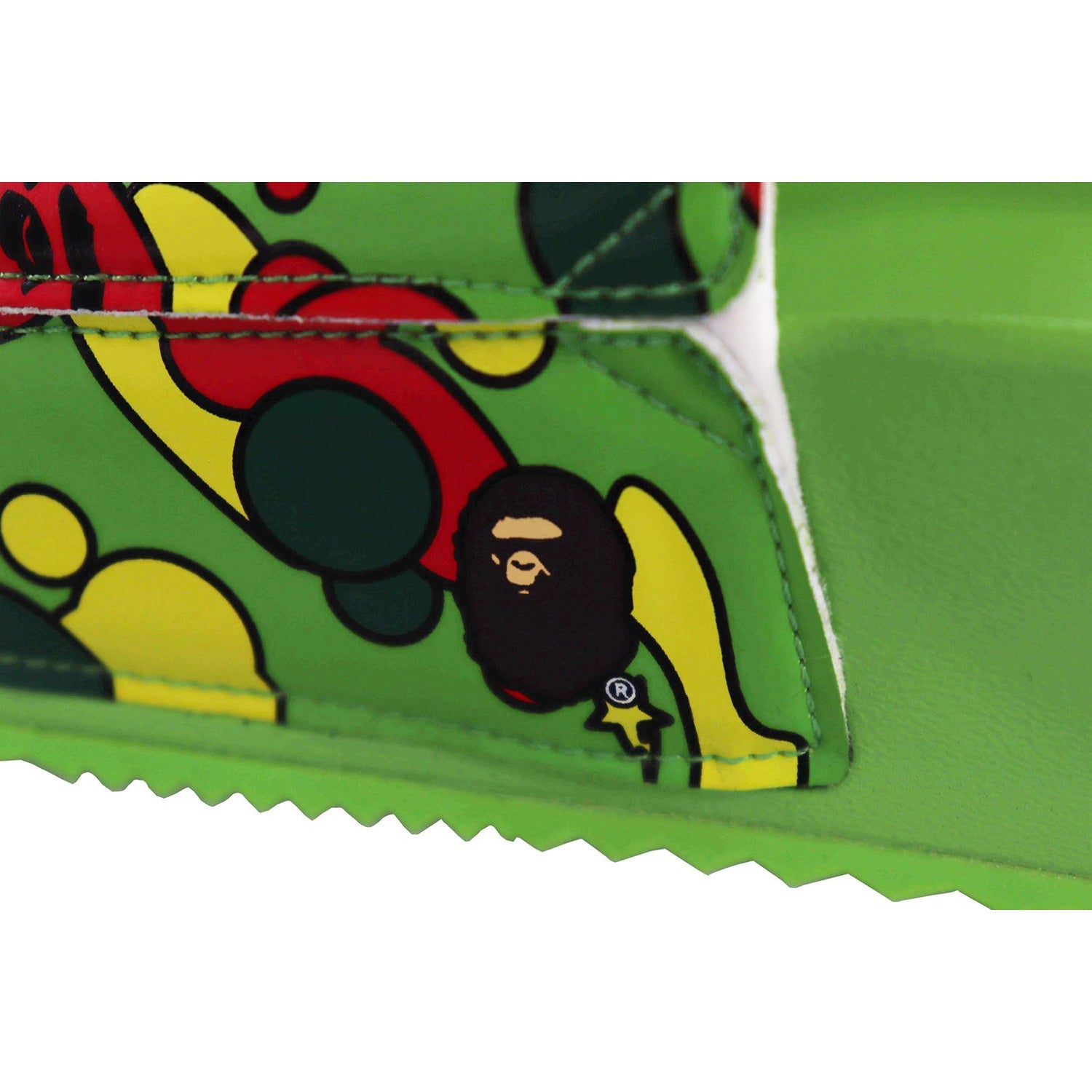 BAPE X HAYN STA CAMO SLIDE SANDALS MENS