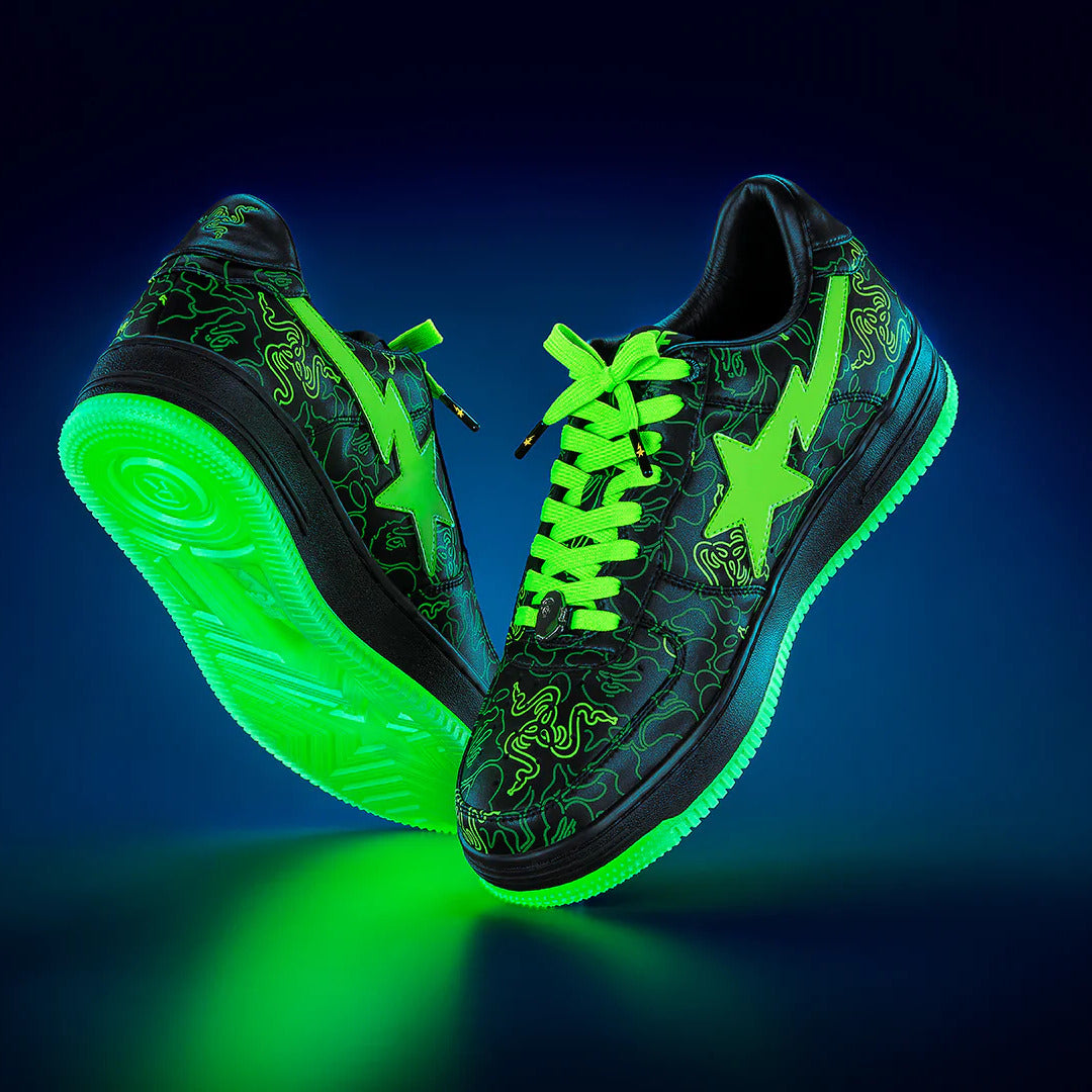 BAPE STA™ BAPE® X RAZER NEON CAMO LADIES