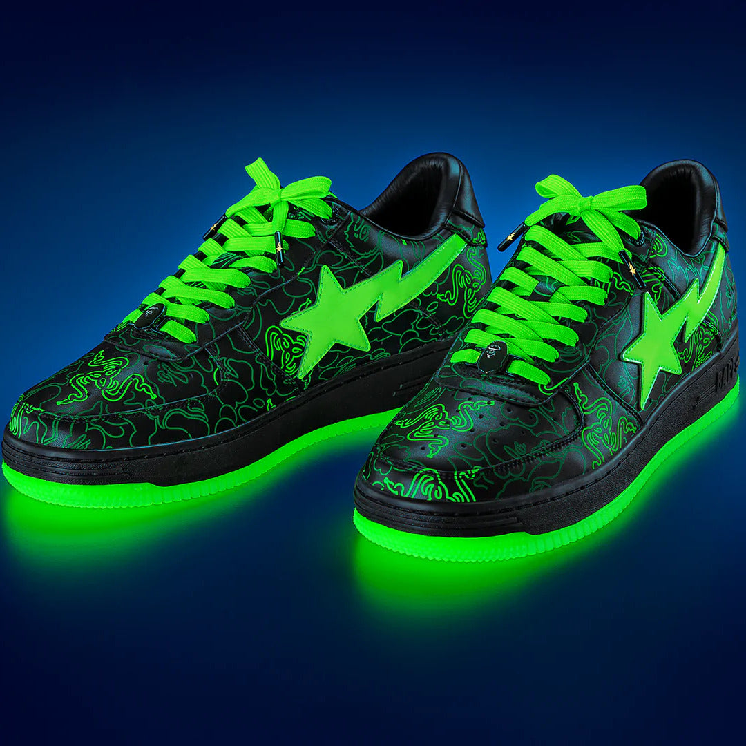 BAPE STA™ BAPE® X RAZER NEON CAMO MENS