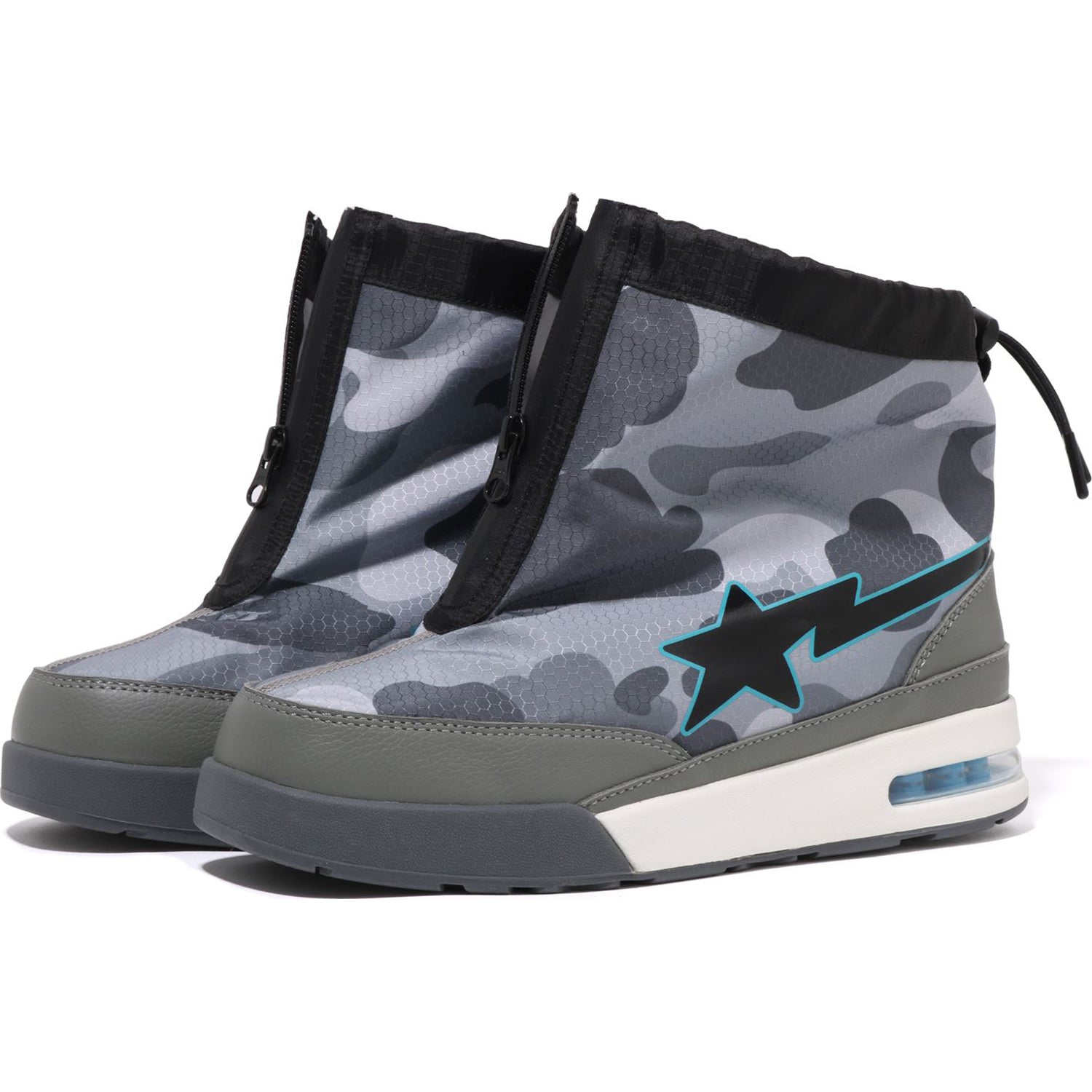 BAPE® HONEYCOMB CAMO ZIP ROAD STA MENS