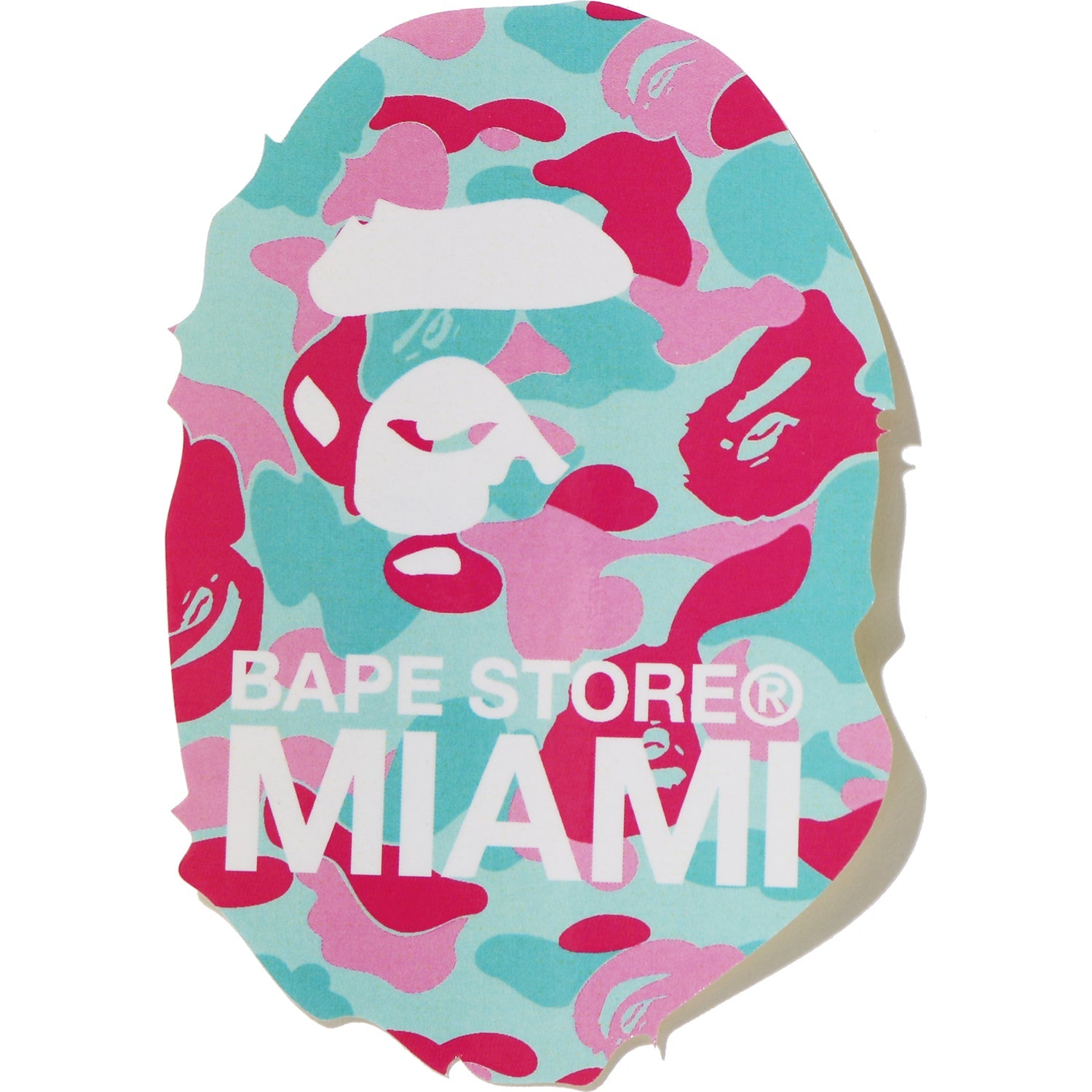 BAPE® STORE MIAMI BUMPER STICKER