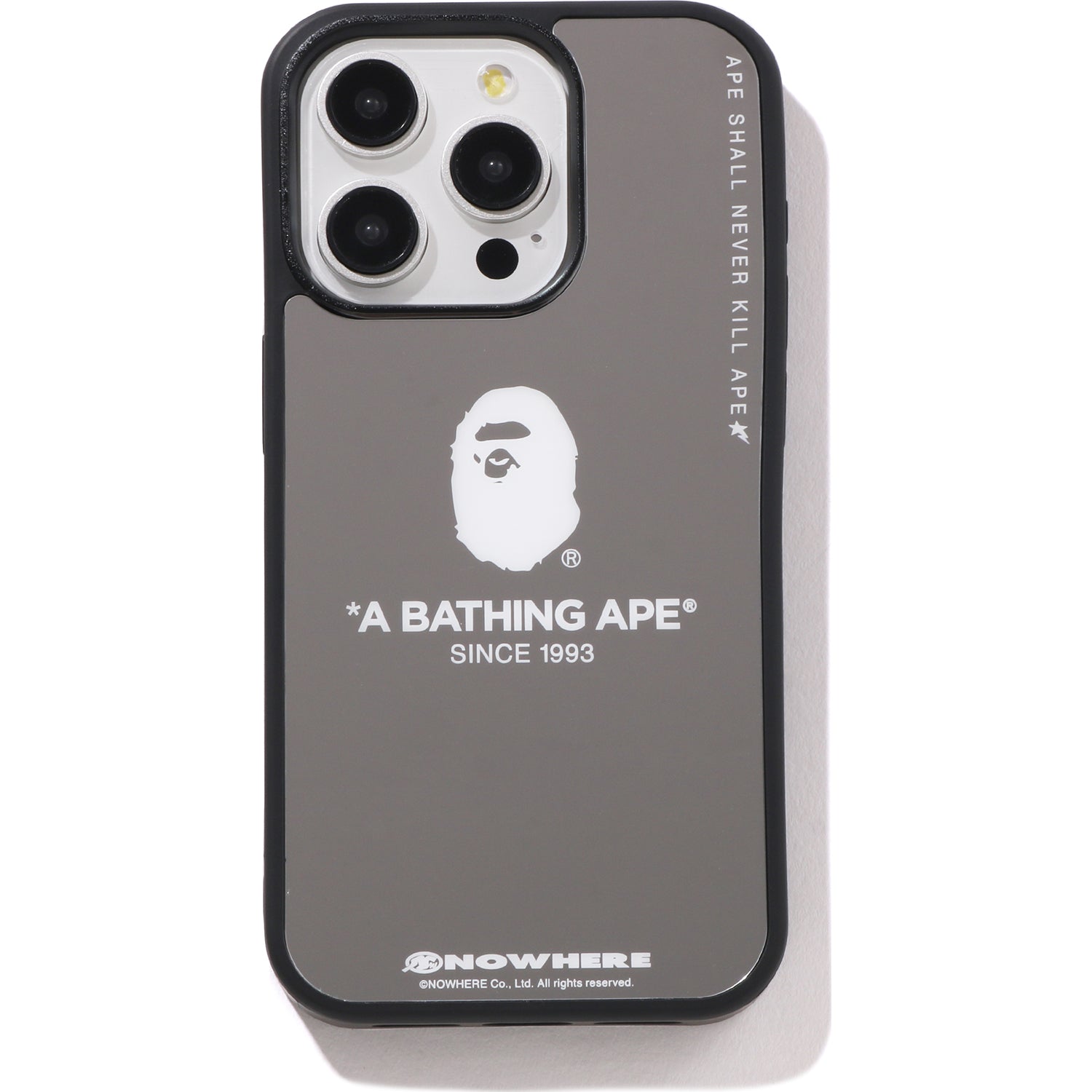 BAPE MIRROR IPHONE 15 PRO CASE