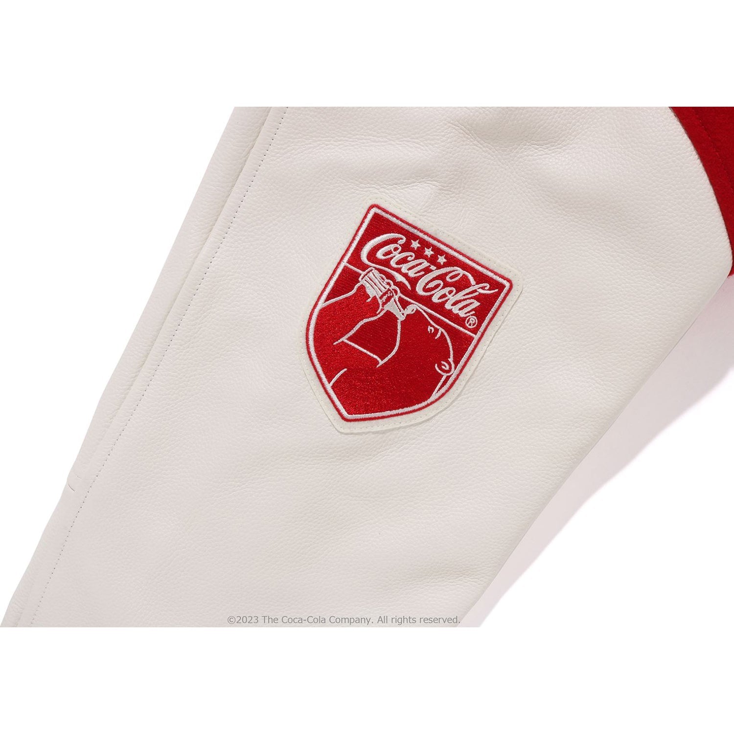 BAPE X COCA-COLA VARSITY JACKET MENS