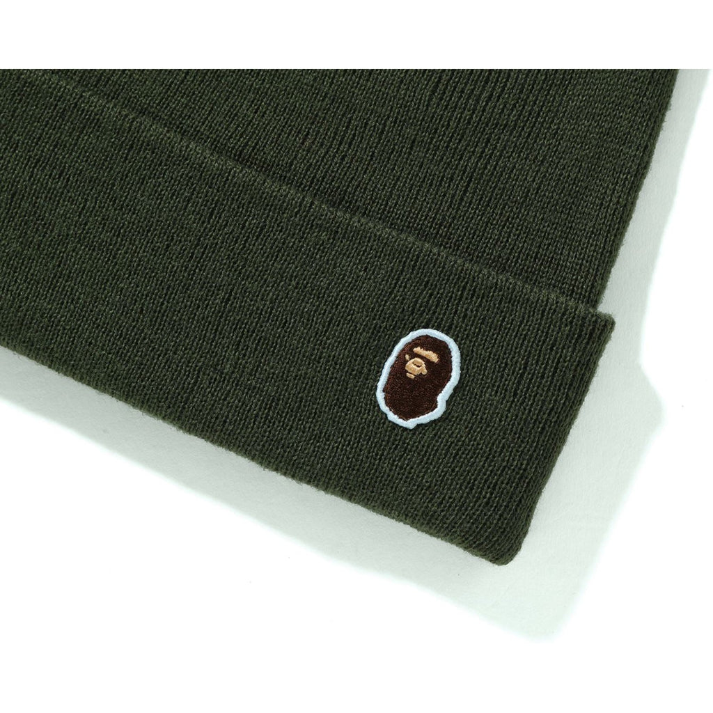 APE HEAD ONE POINT KNIT CAP MENS