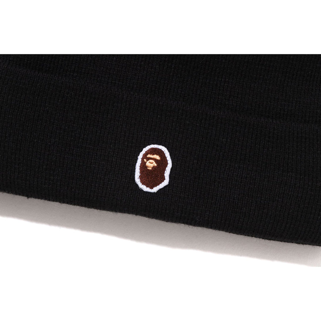APE HEAD ONE POINT NEW ERA KNIT CAP MENS