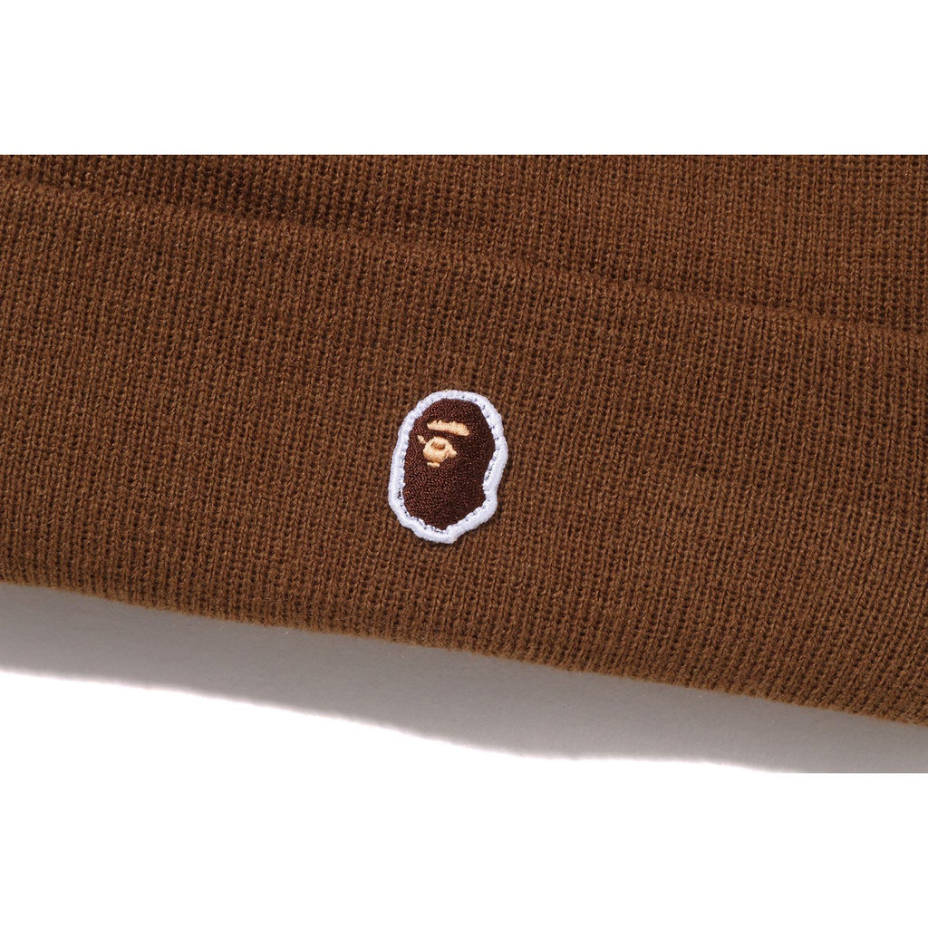 APE HEAD ONE POINT NEW ERA KNIT CAP MENS