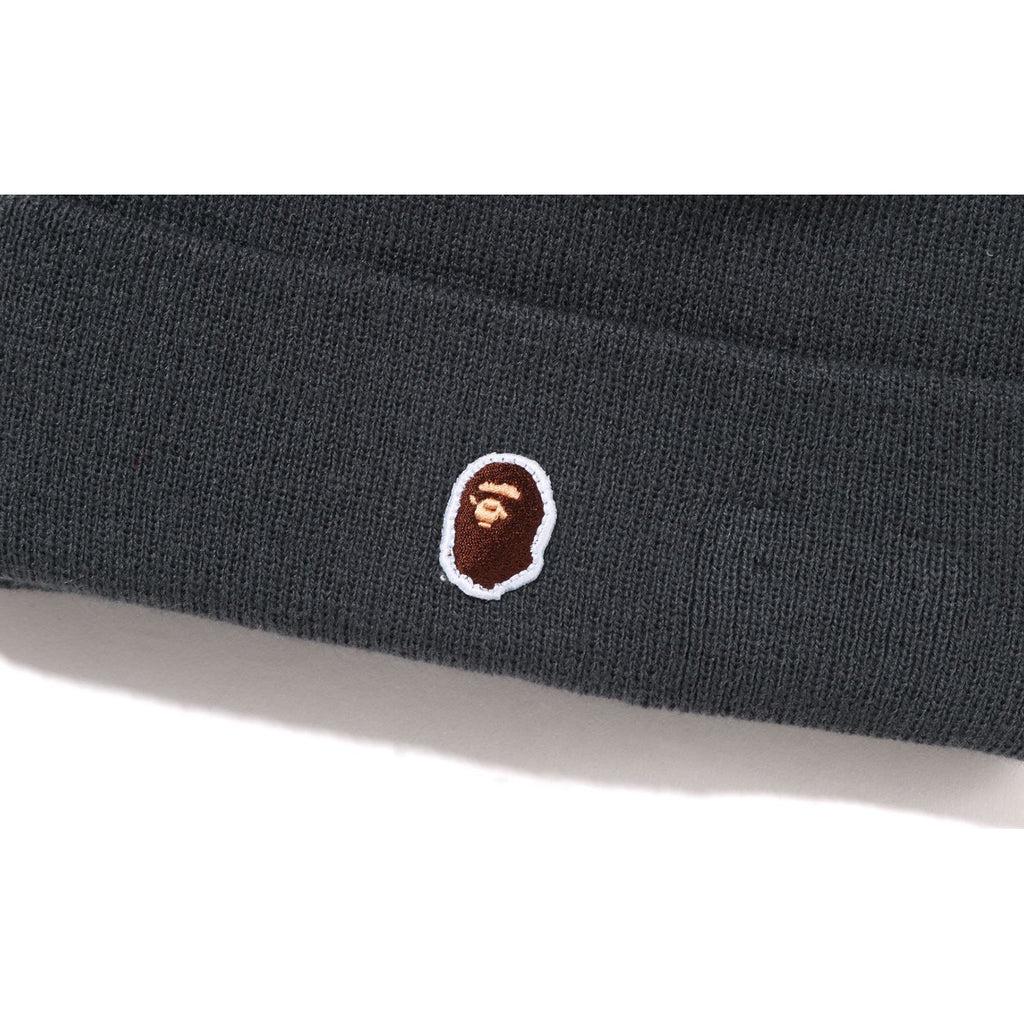 APE HEAD ONE POINT NEW ERA KNIT CAP MENS