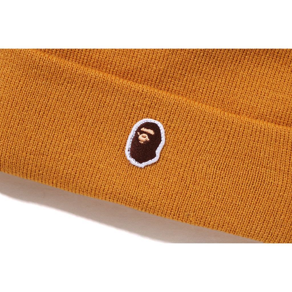 APE HEAD ONE POINT NEW ERA KNIT CAP MENS