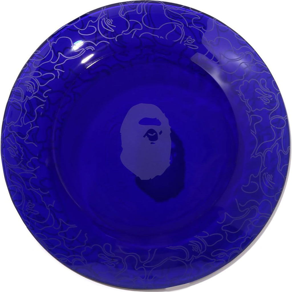 NEON CAMO GLASS PLATE