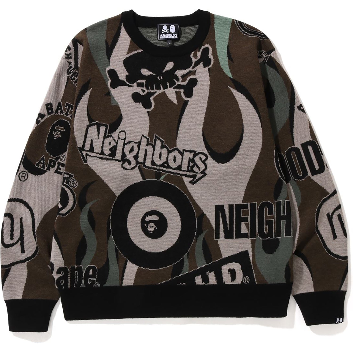 BAPE X NEIGHBOURHOOD RELAXED FIT KNIT MENS
