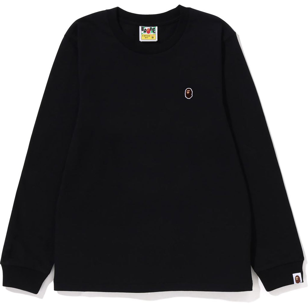 APE HEAD ONE POINT L/S TEE LADIES