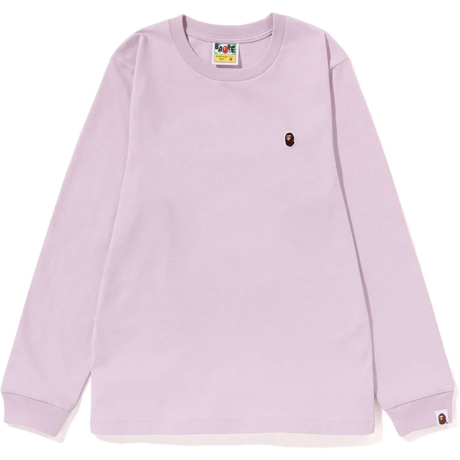 APE HEAD ONE POINT L/S TEE LADIES