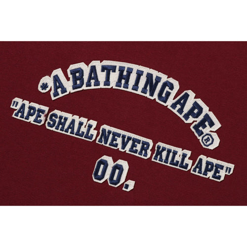 A BATHING APE OVERSIZED PULLOVER HOODIE LADIES