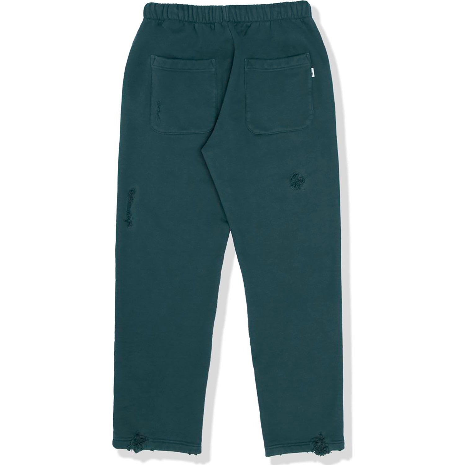 BAPE BLACK DISTRESSED SWEAT PANTS MENS