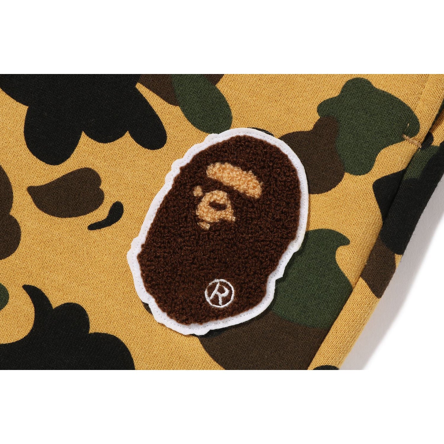 1ST CAMO APE HEAD PATCHED SWEAT PANTS MENS