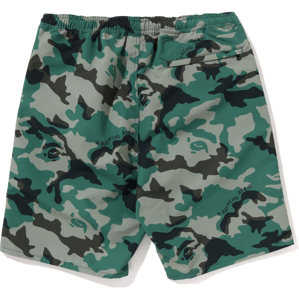 WOODLAND CAMO BEACH SHORTS MENS