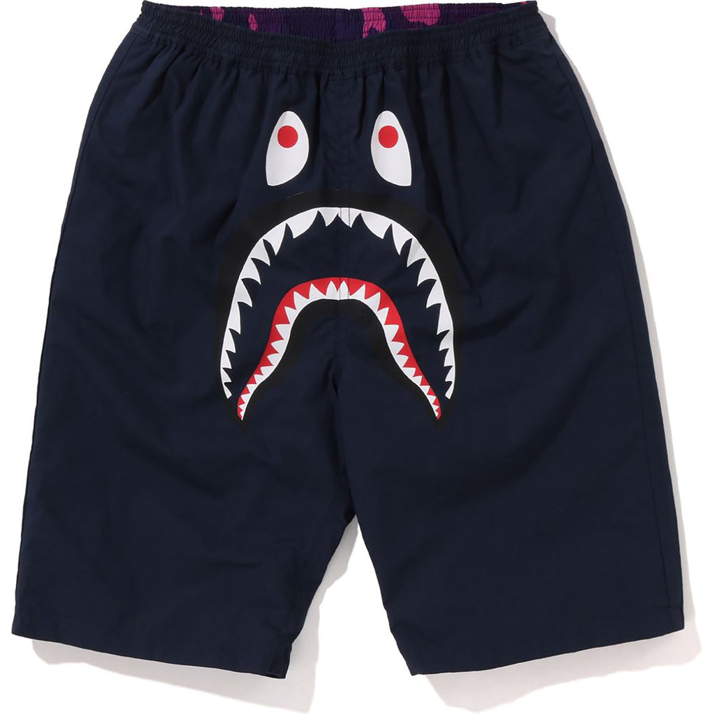 COLOR CAMO SHARK REVERSIBLE SHORTS KIDS
