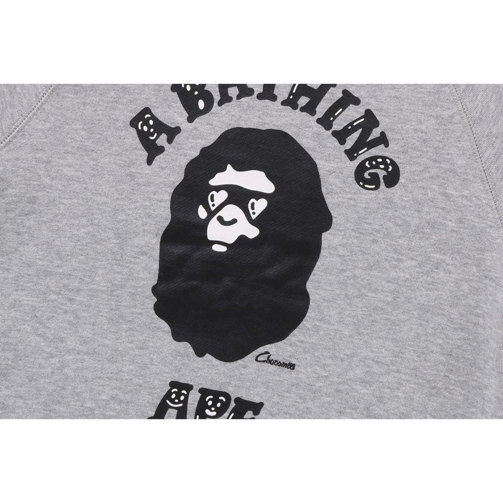 BAPE KIDS X CHOCOMOO COLLEGE CREWNECK KIDS
