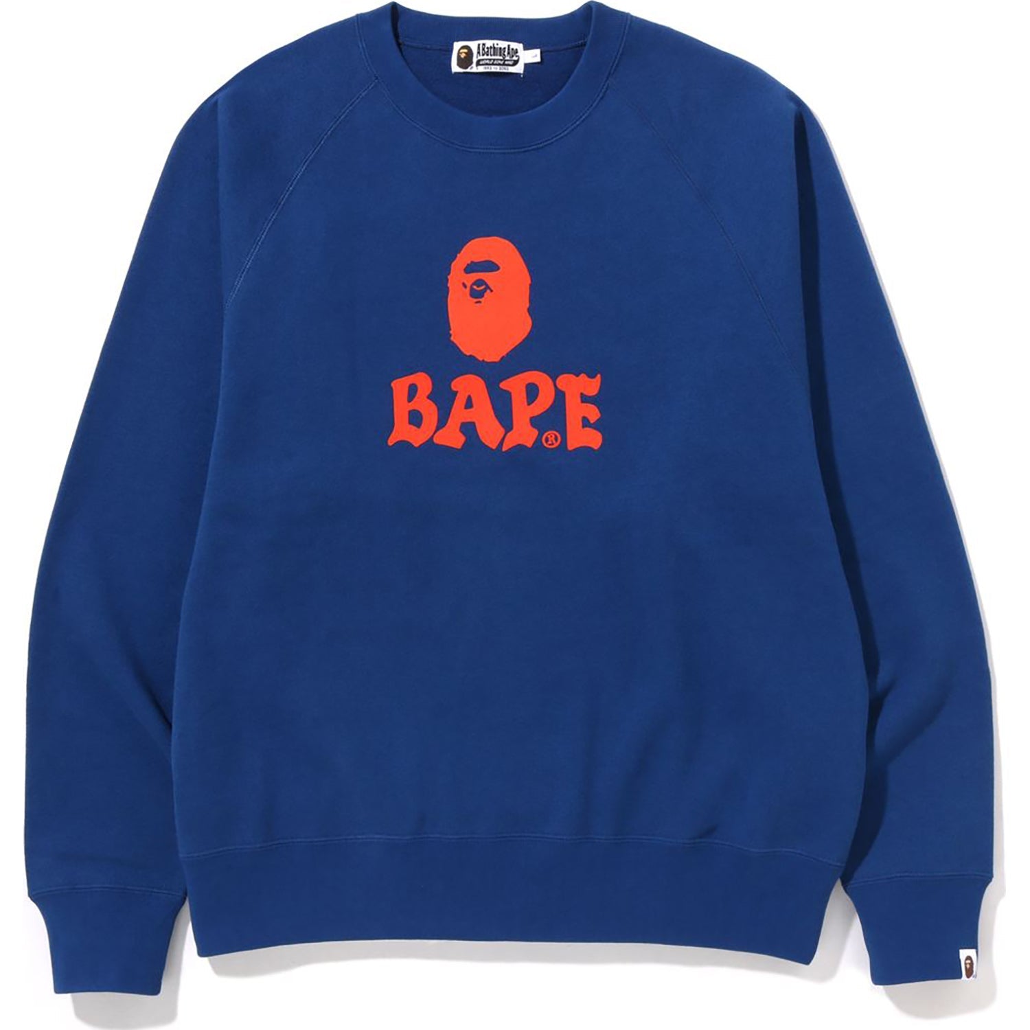 BAPE RELAXED FIT CREWNECK MENS