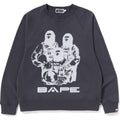 BAPE RELAXED FIT CREWNECK MENS