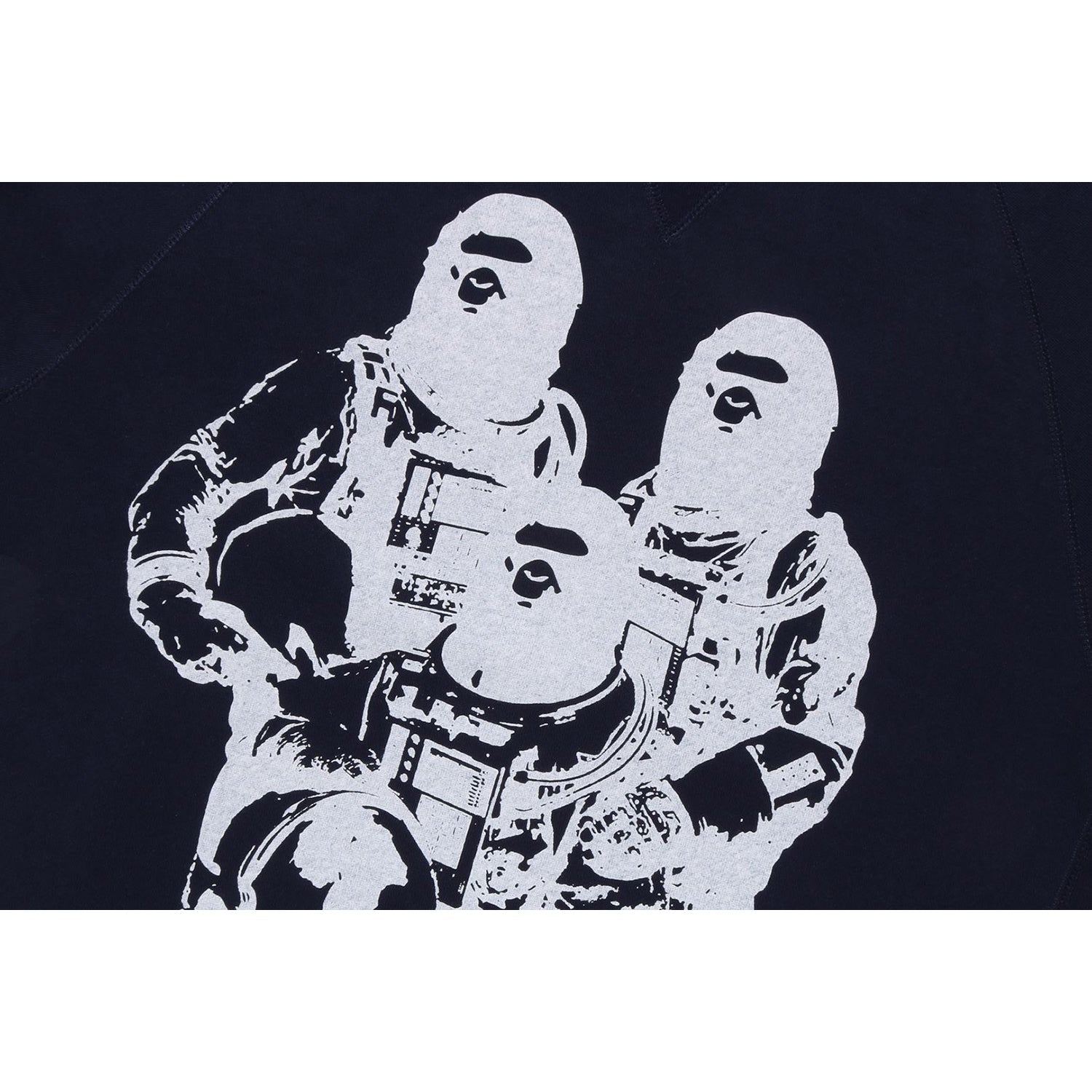 BAPE RELAXED FIT CREWNECK MENS