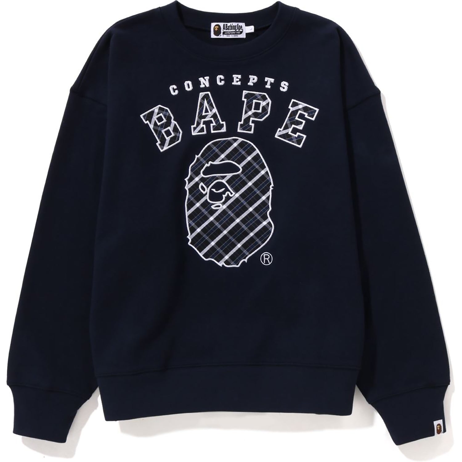 BAPE X CONCEPTS CREWNECK RELAXED FIT MENS