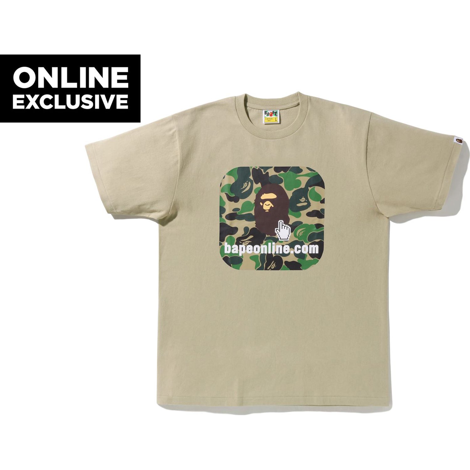 ABC CAMO BAPE ONLINE TEE BAPEC MENS