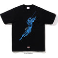 BAPE X MARVEL BLACK WIDOW TEE MENS