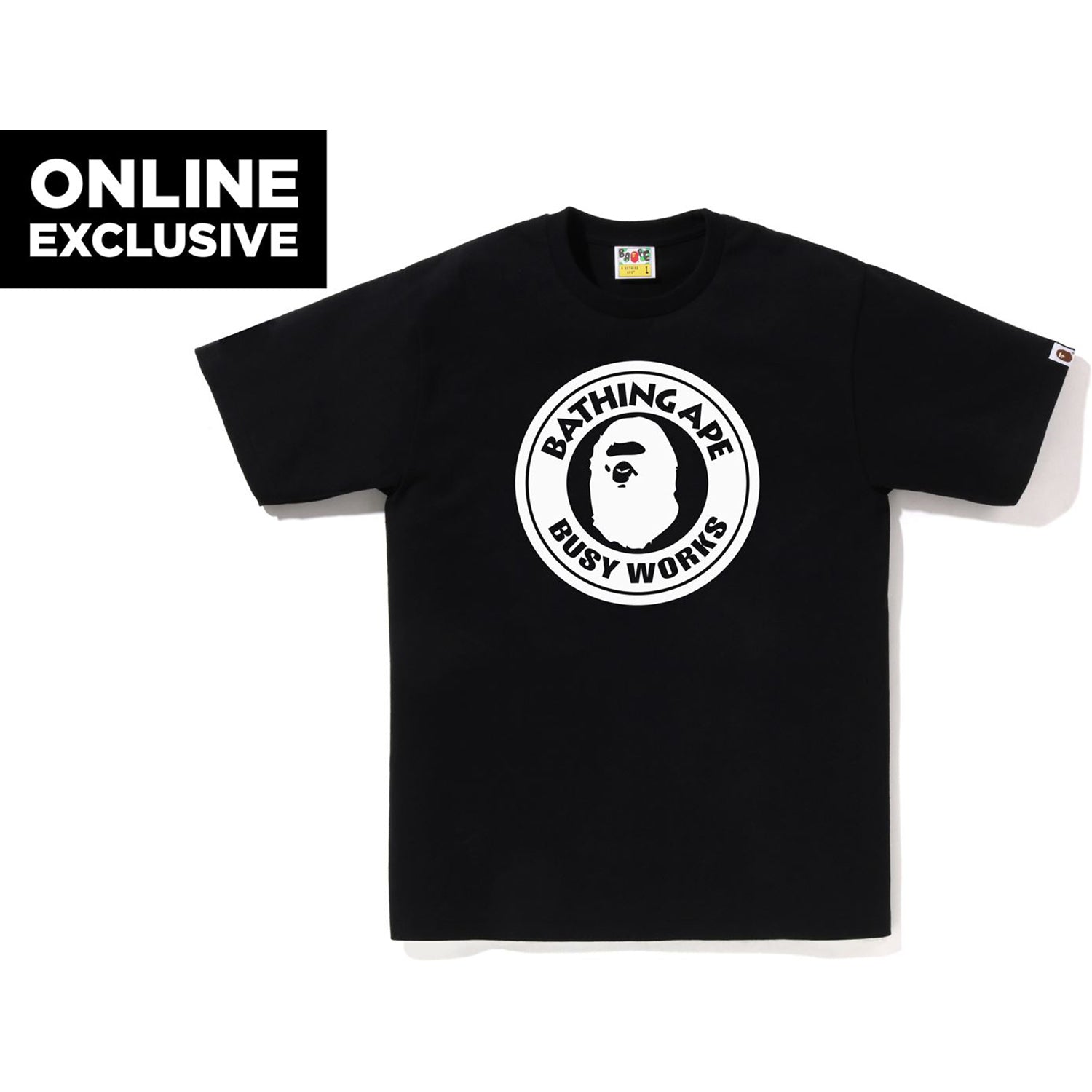 BICOLOR BUSY WORKS TEE BAPEC MENS