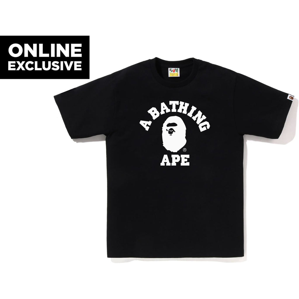 BICOLOR COLLEGE TEE BAPEC MENS