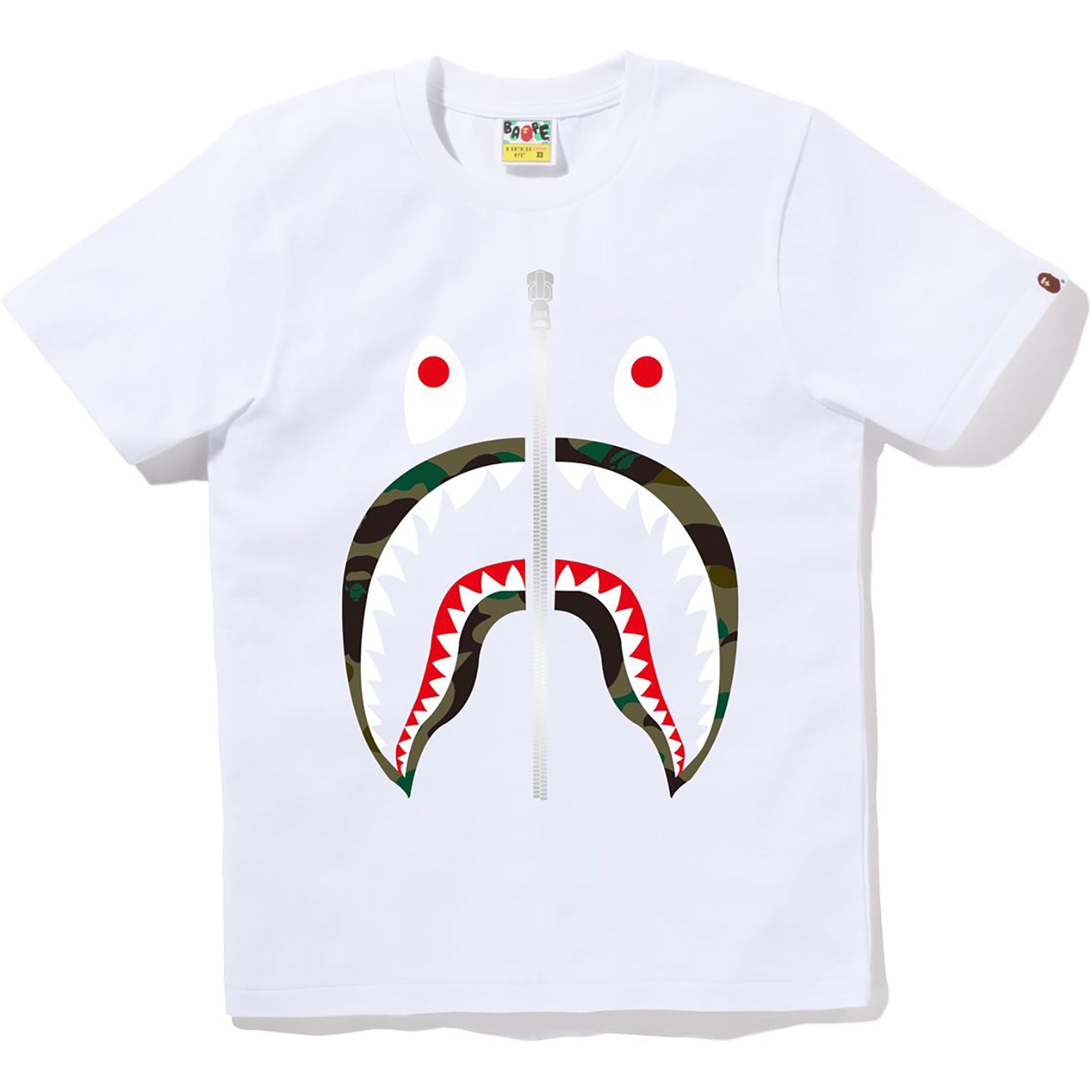 1ST CAMO SHARK TEE LADIES