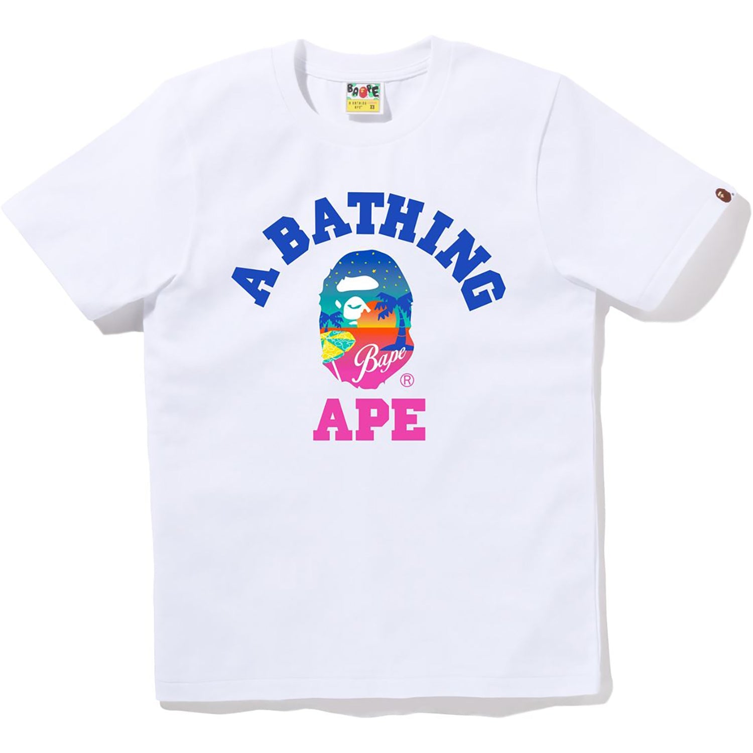 BAPE SUNSET BEACH TEE LADIES