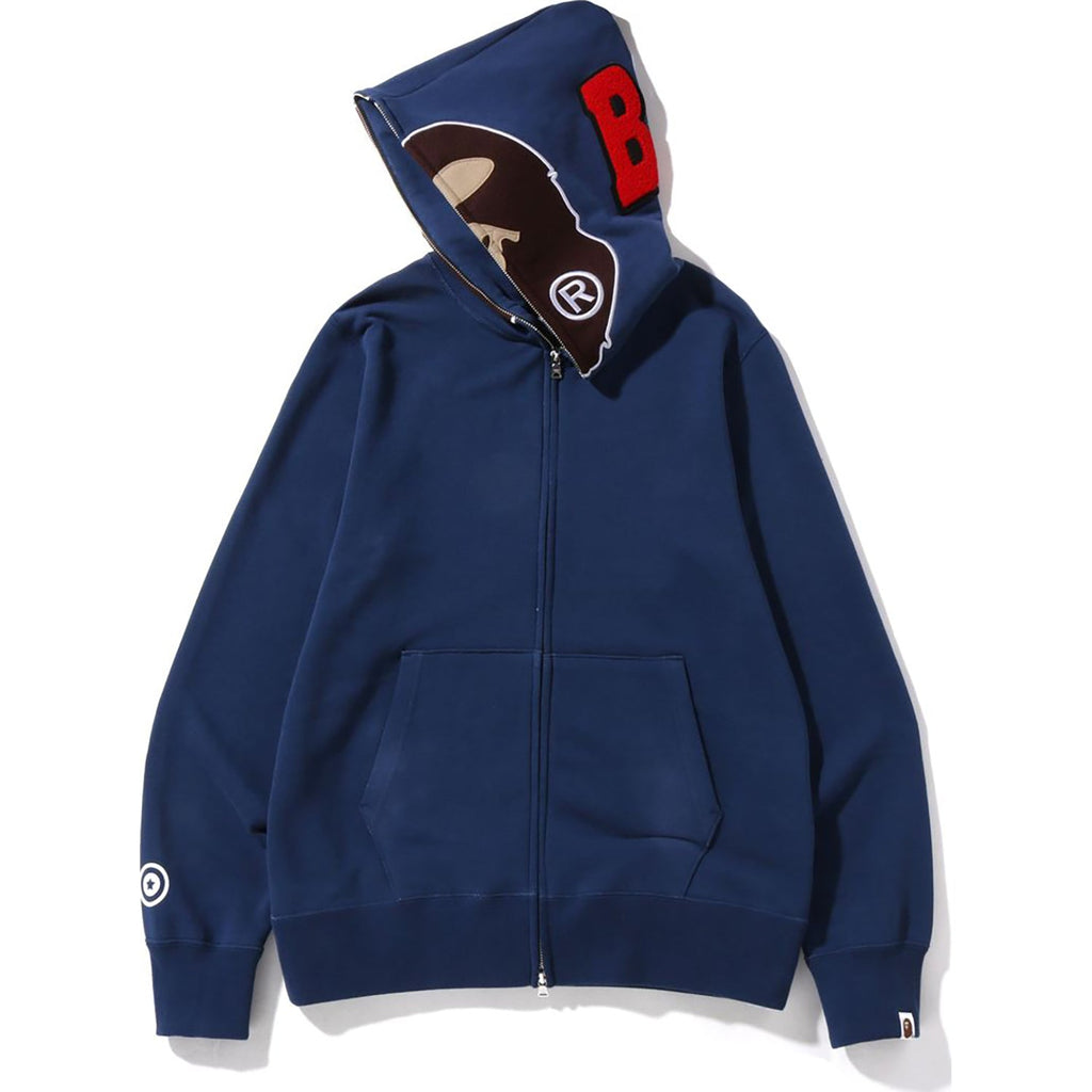 OVERDYE 2ND APE FULL ZIP HOODIE MENS