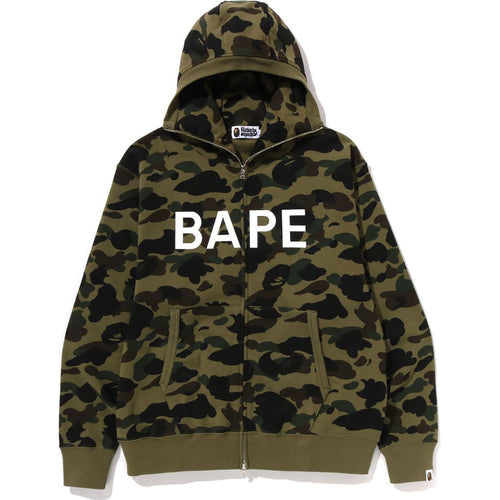 1ST CAMO FULL ZIP HOODIE MENS
