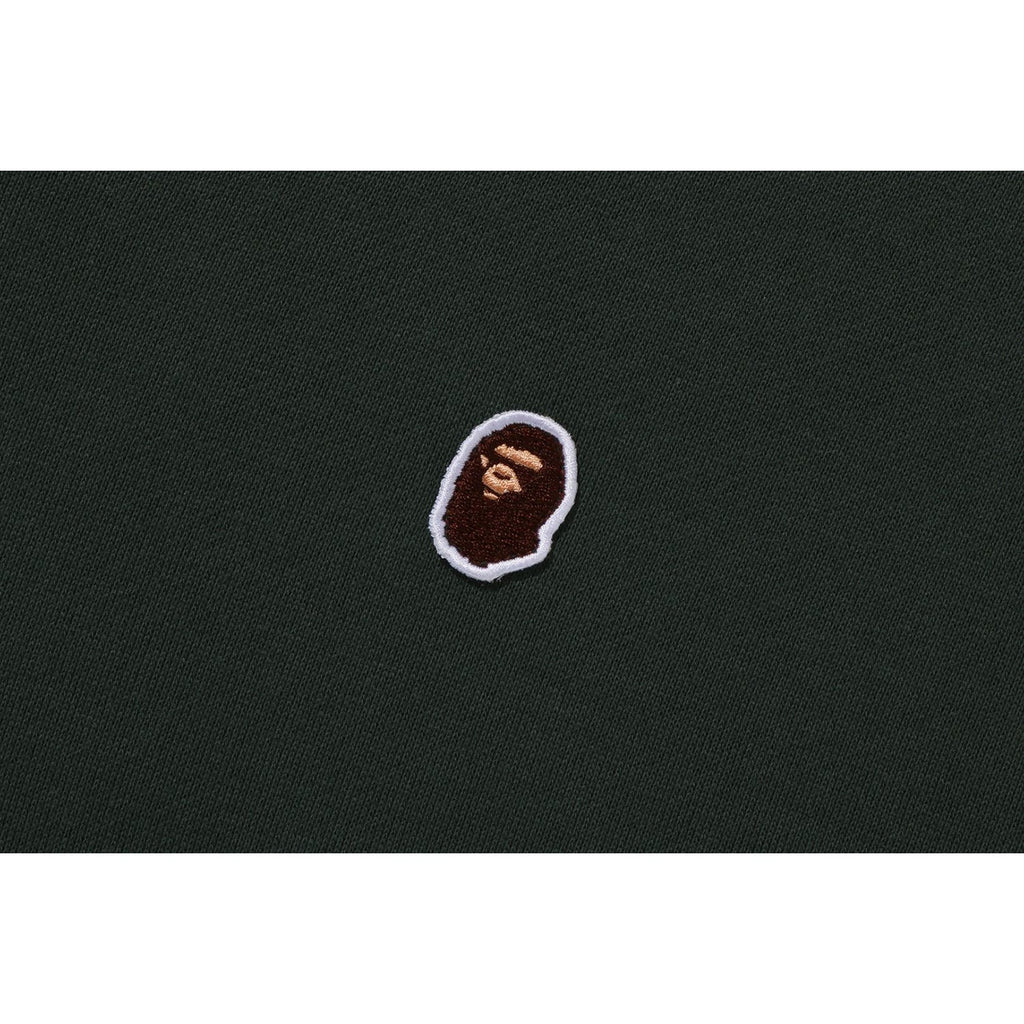 APE HEAD ONE POINT CROPPED ZIP HOODIE LADIES