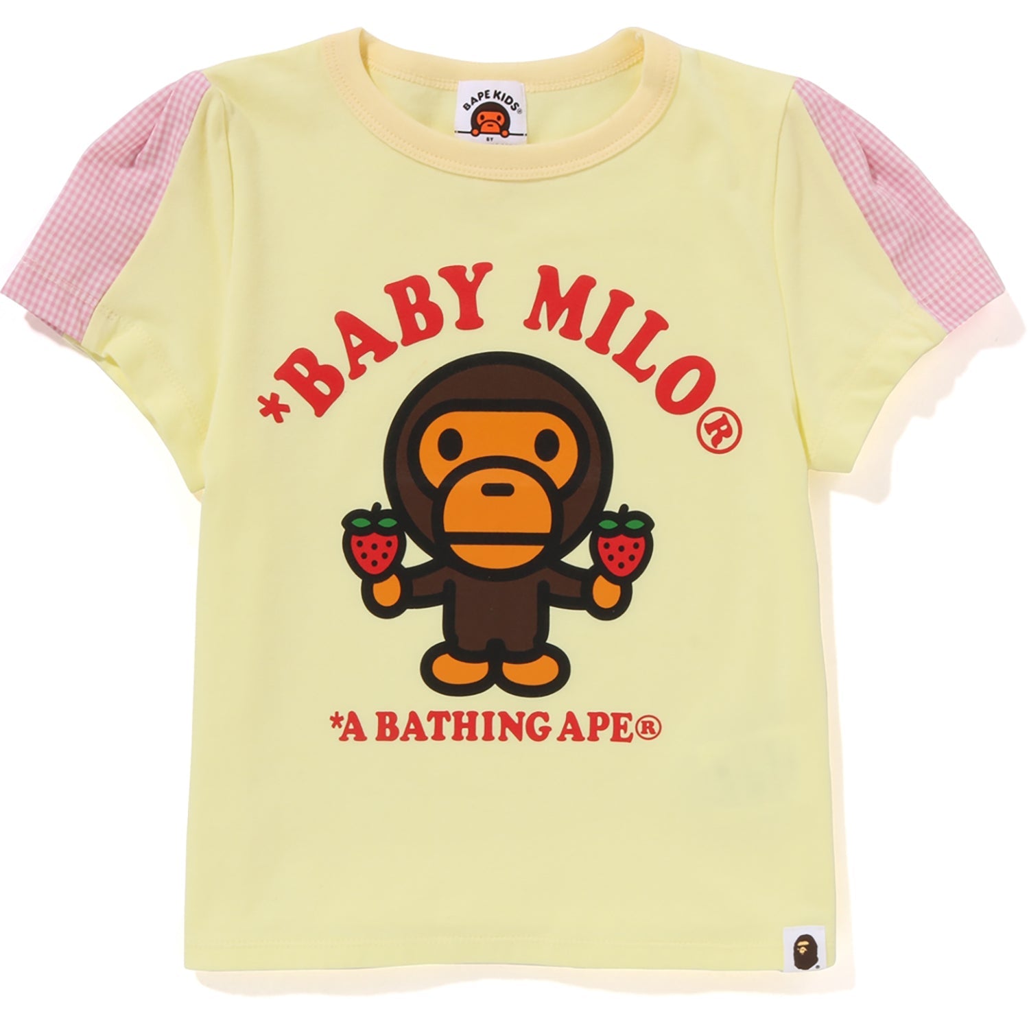BABY MILO STRAWBERRY FLARE SLEEVE TEE KIDS
