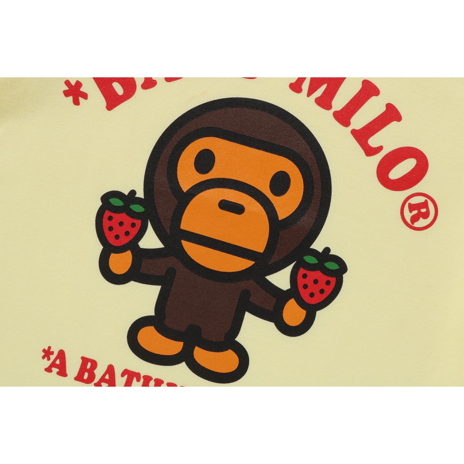BABY MILO STRAWBERRY FLARE SLEEVE TEE KIDS