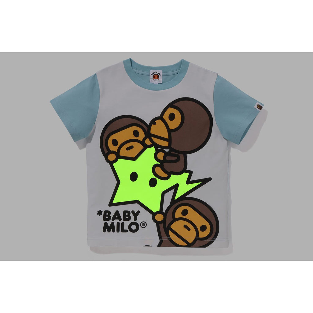 BABY MILO STA GLOW IN THE DARK PANEL PRINT TEE KIDS