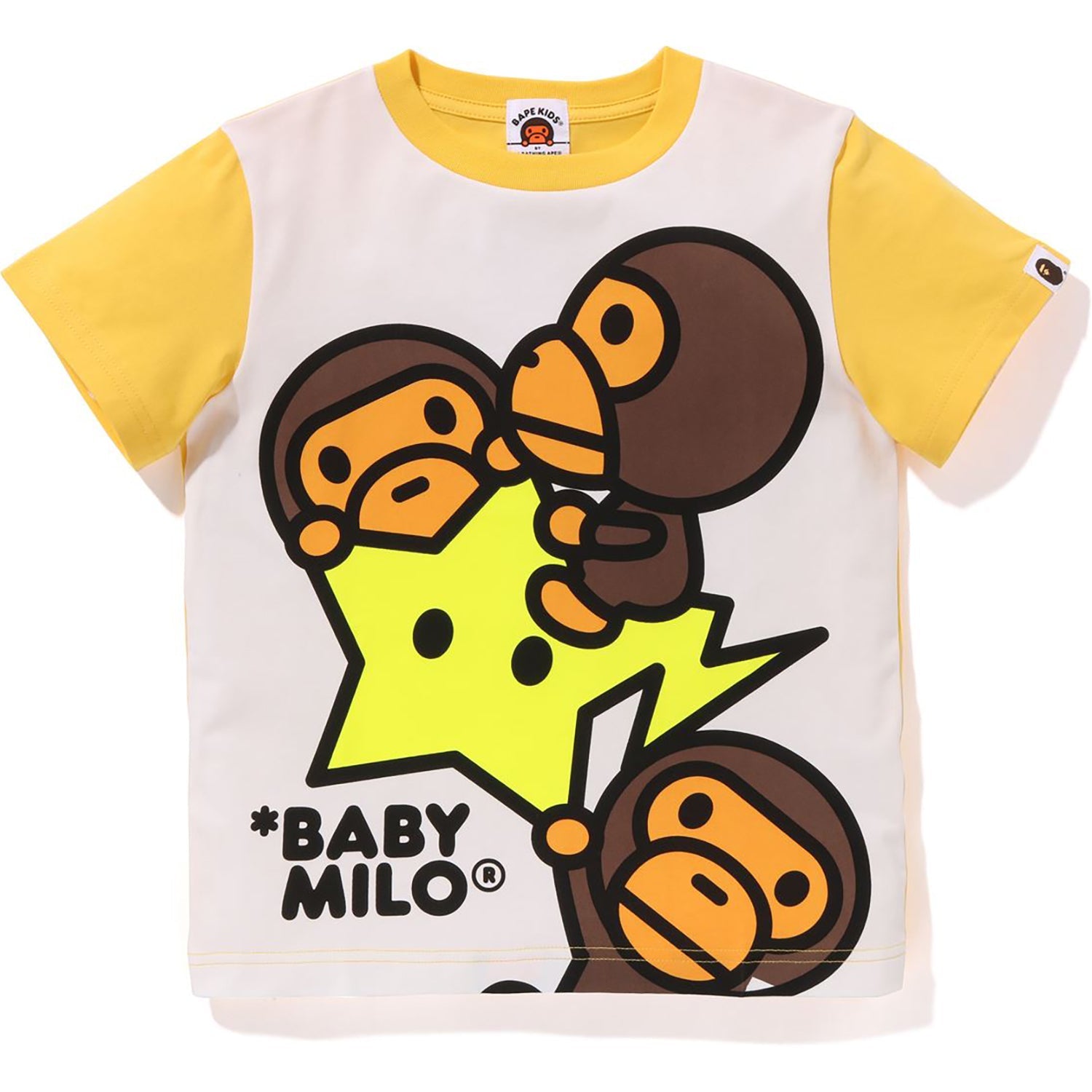 BABY MILO STA GLOW IN THE DARK PANEL PRINT TEE KIDS