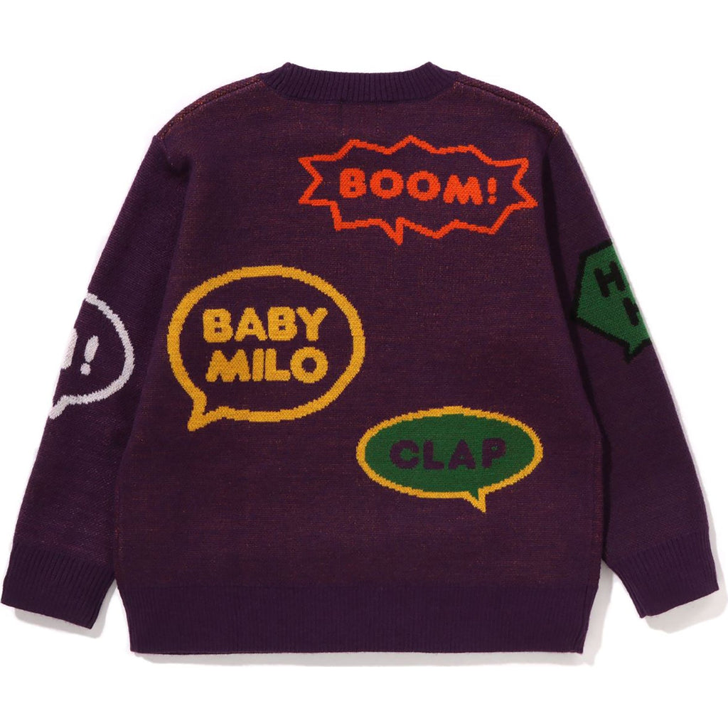 BABY MILO SPEECH BALLOON KNIT KIDS