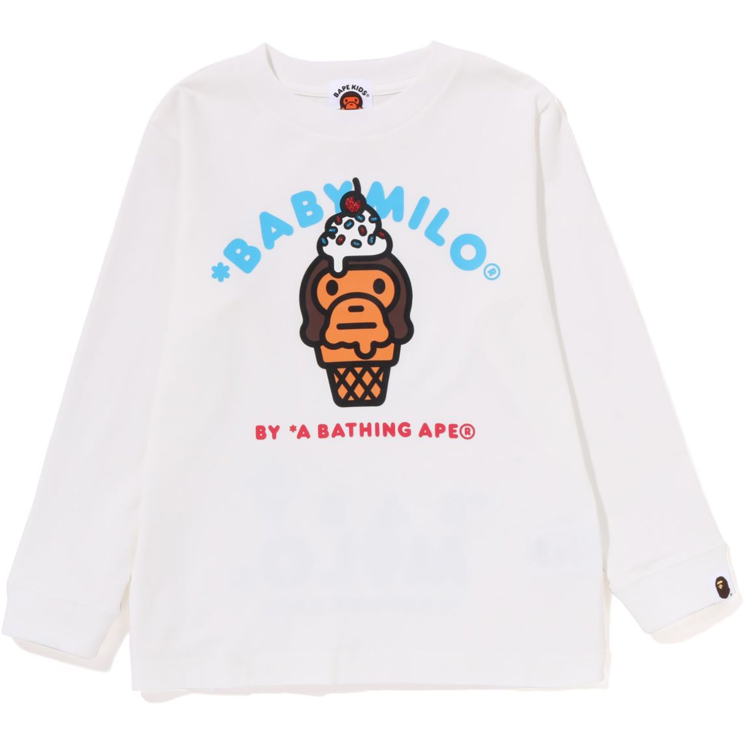 BABY MILO ICE CREAM L/S TEE KIDS