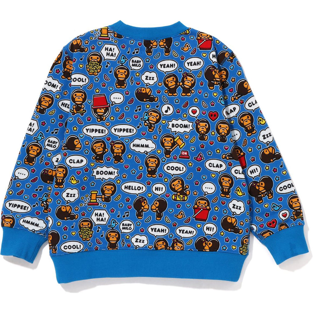 BABY MILO SPEECH BALLOON CREWNECK KIDS
