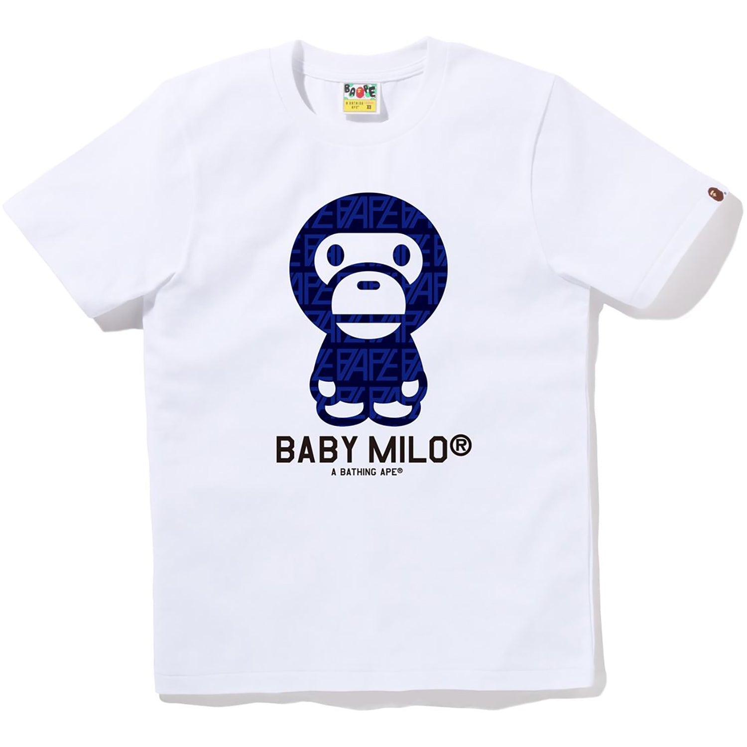 BAPE LOGO MONOGRAM BABY MILO TEE LADIES