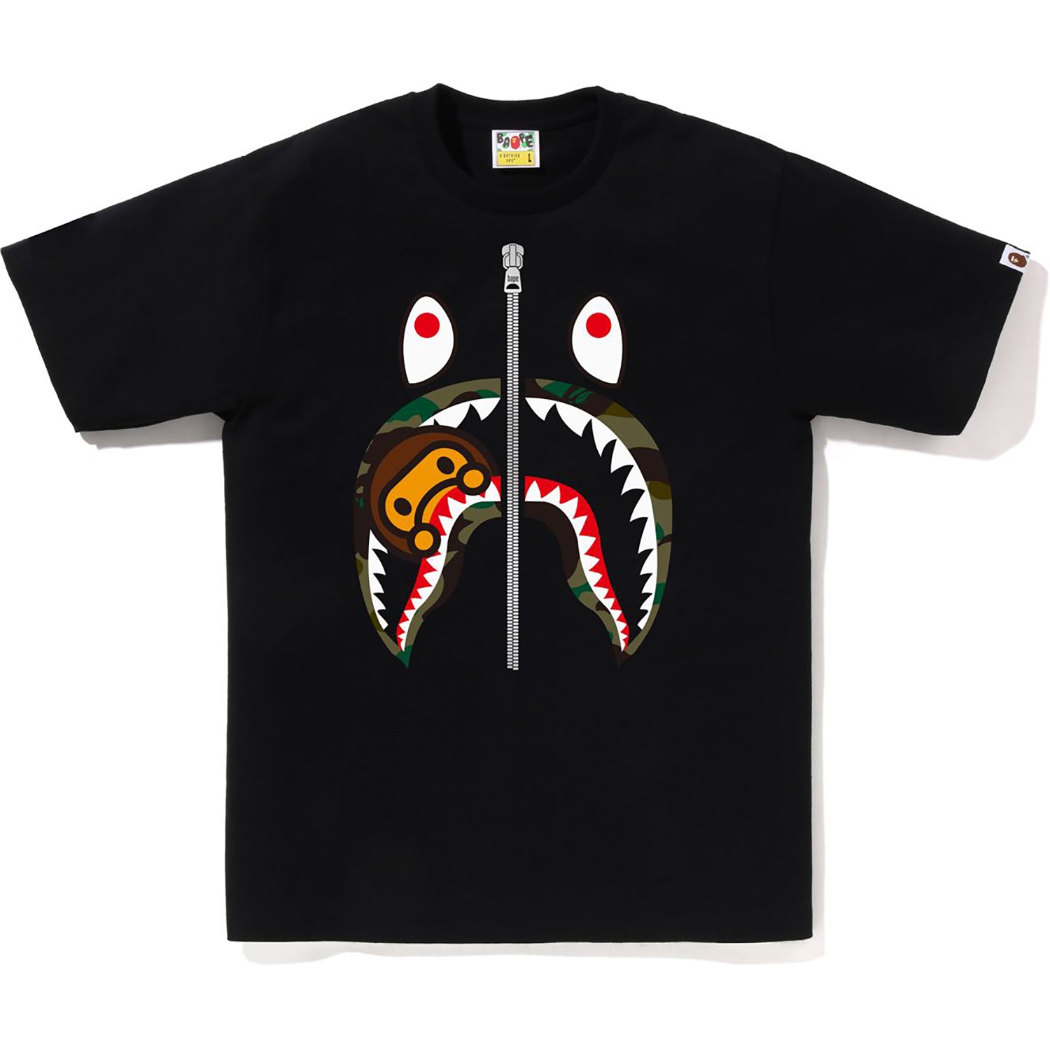 1ST CAMO MILO SHARK TEE MENS